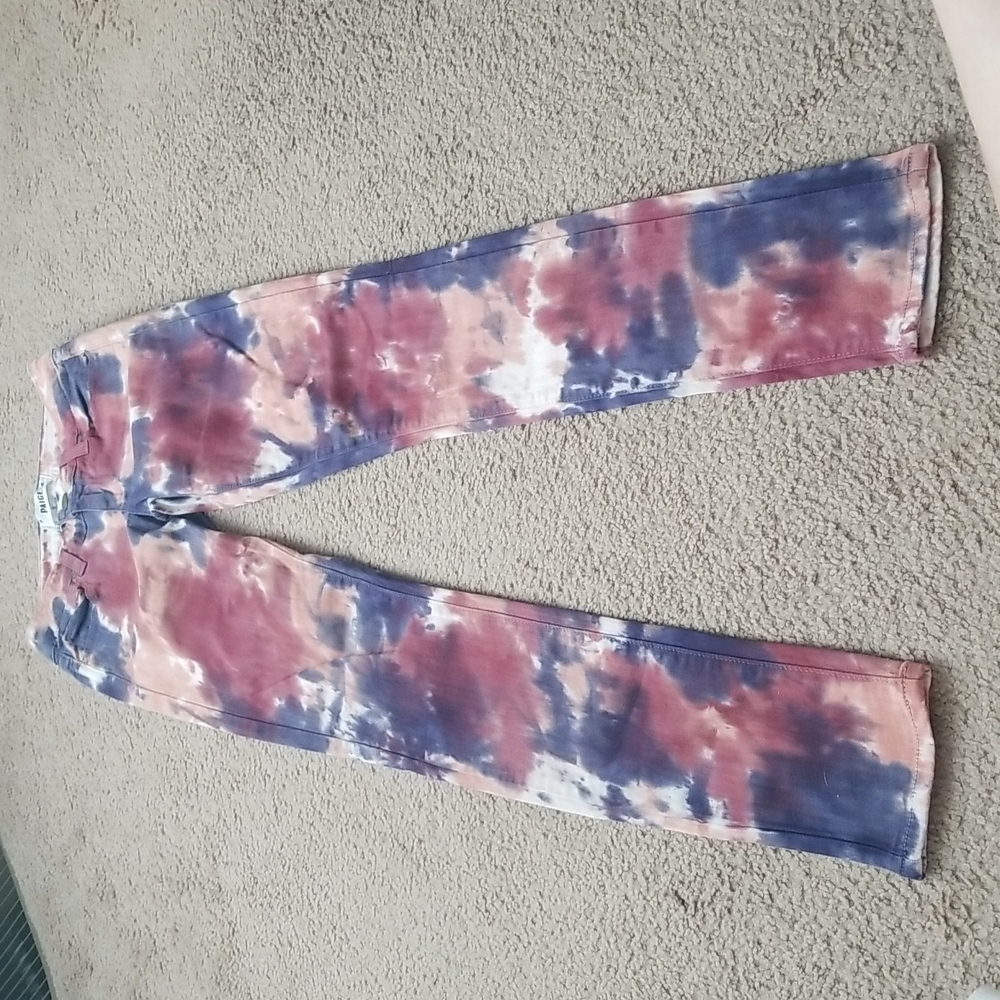 Paige Verdugo Ultra Skinny Tye Dye Jeans - Picture 2 of 13